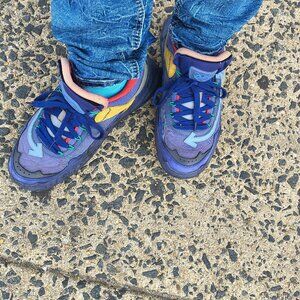 Off white navy blues